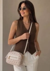 Krem Renk 3 Bölme Çanta CB09201