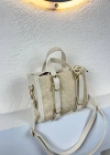 FULL Krem Renk HASIR Çapraz Çanta CB0173
