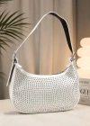 Krem Renk Taşlı Çanta CB01541