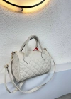 Krem Silindir Çapraz Çanta CB2742