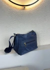 Lacivert Renk 3 Bölme Çapraz Çanta CB2578