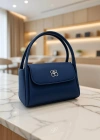 Lacivert Renk Lakos Deri Yeni Çanta CB00999