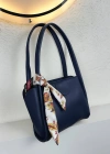 Lacivert Renk Yeni Fularlı Kol Çanta CB1444