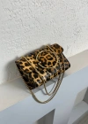 Leopar Zincir Detay Çanta CB7638