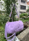 Mor Renk PONPON PELUŞLU Çanta CB82191