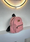 Pembe Peluş Sırt Çanta CB8527