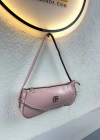 Pudra Renk Önü Zincirli Çanta CB8911