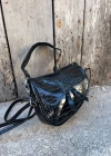 Siyah Kroko Fiyonk Çanta CB8913