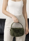 Yeşil Renk Peluş Çanta CB90913