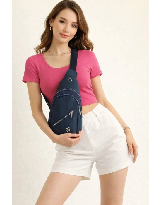 Lacivert Yeni Sezon Body Bag Kol Çanta CB1415