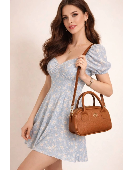 Taba Renk YENİ KALİTE LAKOS Çanta CB90113