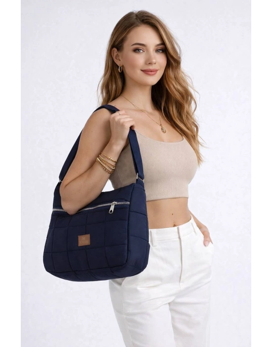 Lacivert Renk PARAŞÜT Çapraz Çanta CB78214