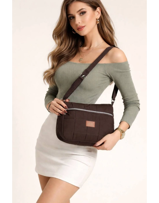 Kahve Renk PARAŞÜT Çapraz Çanta CB78214