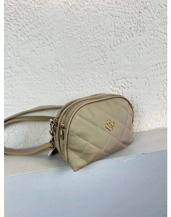 Açık Vizon 2 Bölme 2025 Kapitone YENİ ÇANTA CB7409