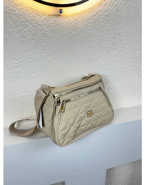 Açık Vizon 4 Bölme Kalite Çanta CB9183