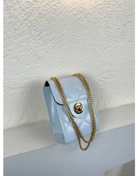 Bebe Mavi Renk YENİ ZİNCİRLİ Çanta CB6814