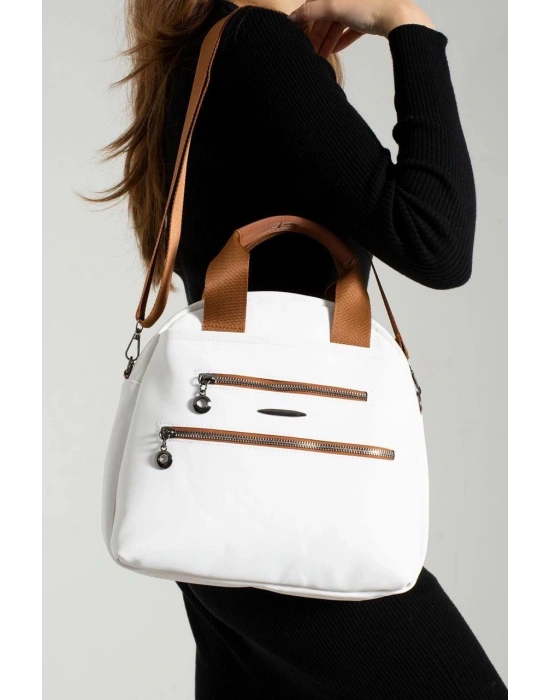 Beyaz Renk 4 Bölme Kalite Çanta CB6611