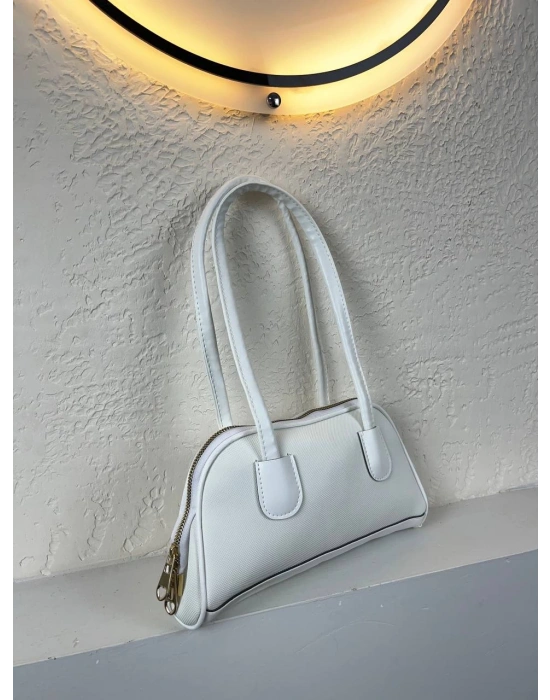 Beyaz Renk LAKOS Deri KALİTE Çanta CB9815