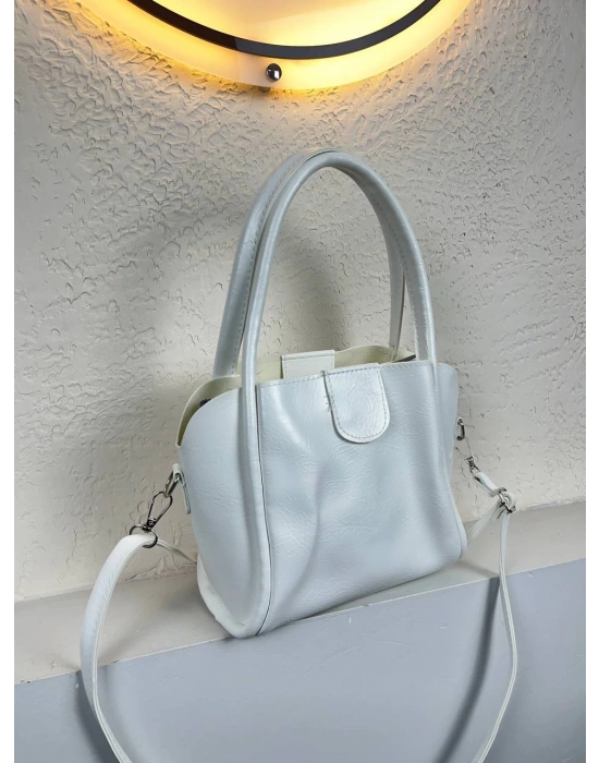 Beyaz Renk Yavrulu Çanta CB5274