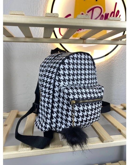 Beyaz Siyah Beyaz Yeni Sezon Sırt Çanta