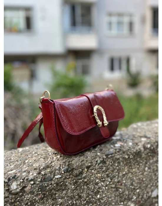 Bordo Kalıp NALLI Çanta CB0913