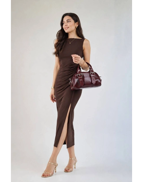 Bordo Renk A Kalite Mini Çanta CB01041