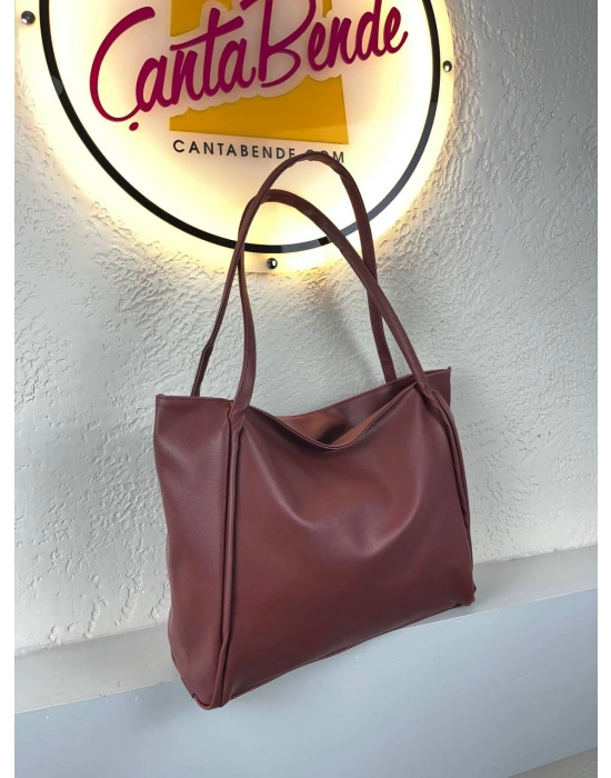 Bordo Renk BÜYÜK BOY KALİTE Çanta CB9814