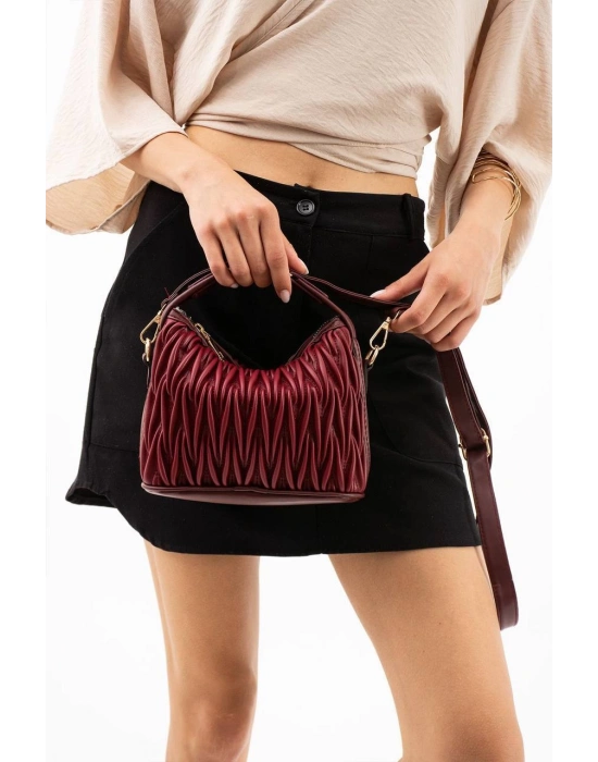 Bordo Renk Kalite YSF Çanta CB9843