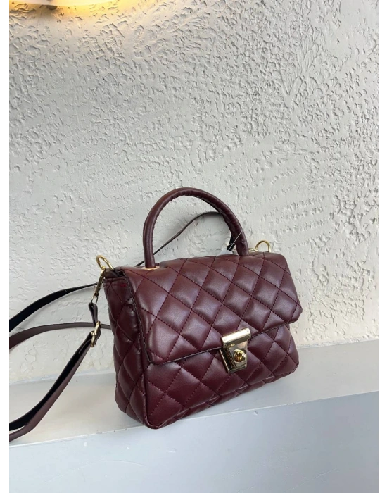Bordo Renk KAPİTONE YENİ Çanta CB4643