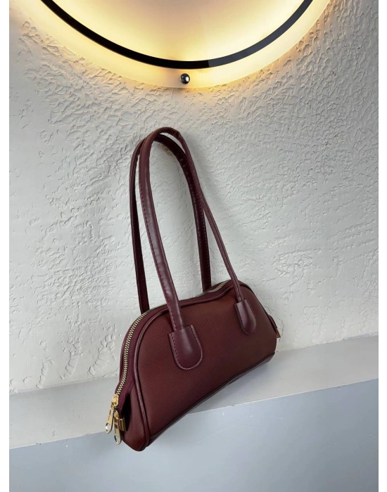 Bordo Renk LAKOS Deri KALİTE Çanta CB9815
