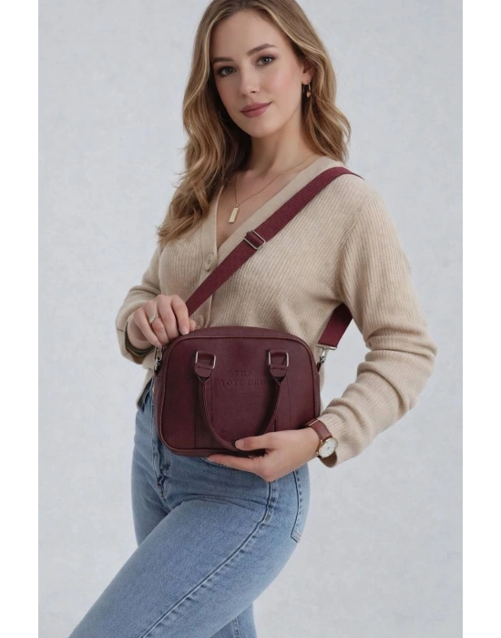 Bordo Renk Lakos Yeni Çanta CB67813