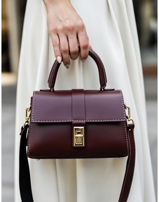 Bordo Renk YENİ Çanta SARE2025