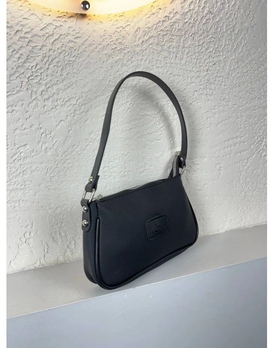 Düz Siyah Renk BAGET Çanta CB2003