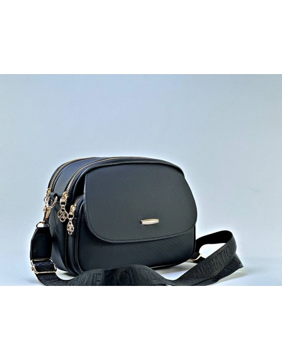 Full Siyah Renk 3 Bölme BRLN Çanta CB22673