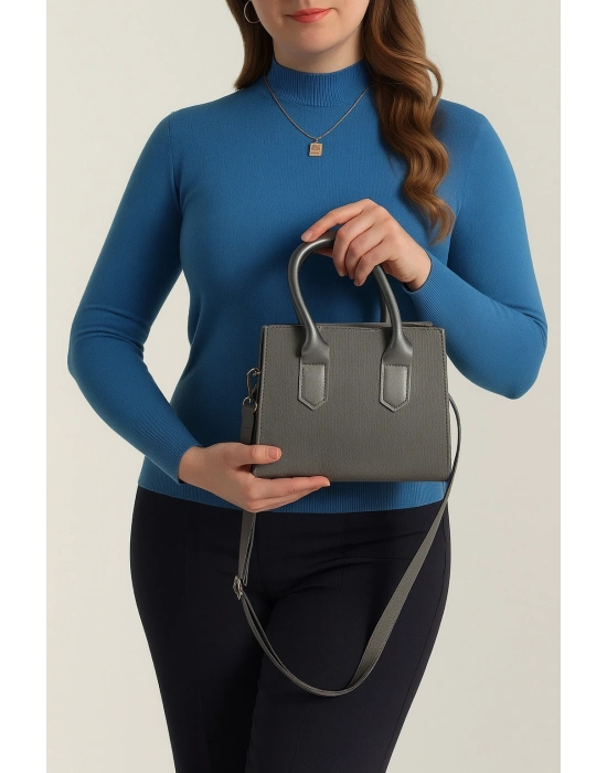 Gri Kalıp Yeni Sezon Çanta CB4139