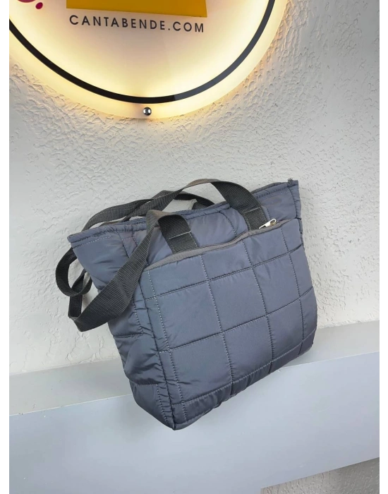 Gri Renk 2 Bölme PARAŞÜT Çanta CB1457
