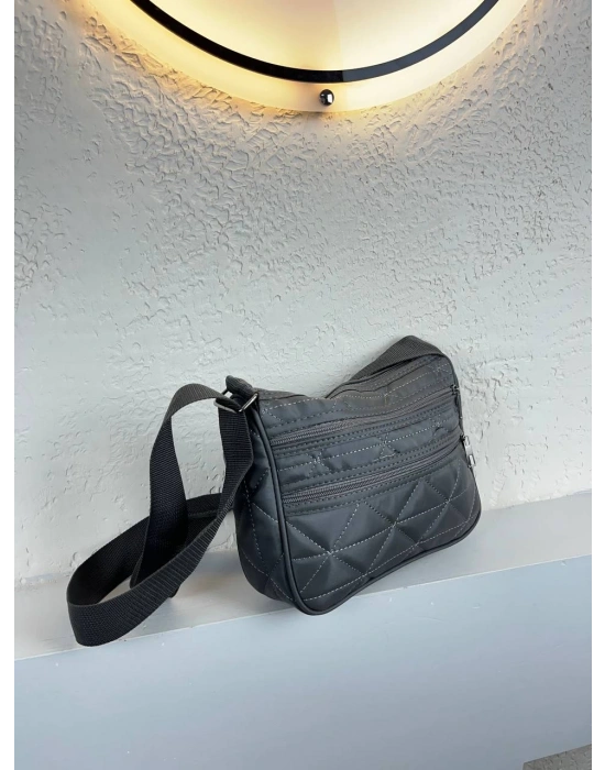 Gri Renk 3 Bölme YENİ Çanta CB4193