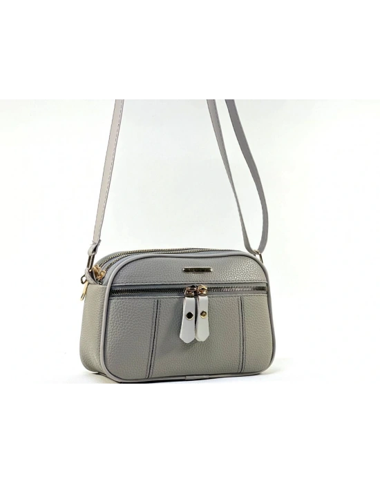 Gri Renk 4 Bölme BRLN Çanta CB89821