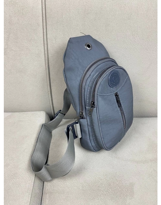 Gri Renk Body Bag Çanta CB6081