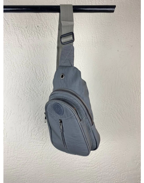 Gri Renk Body Bag Çanta CB6081