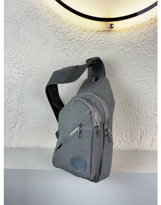 Gri Renk BODYBAG ÇAPRAZ FERMUARLI Çanta CB1941