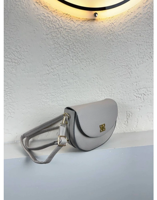 Gri Renk Kalıp Yeni Kilitli Çanta CB53974