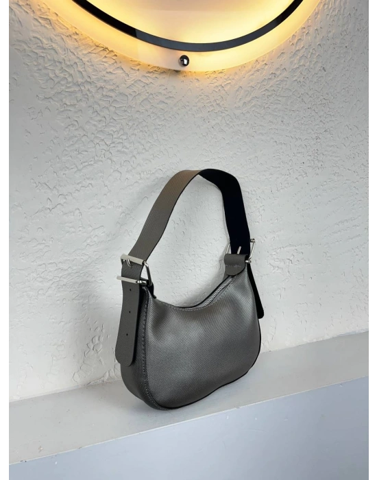 Gri Renk YENİ BAGET ÇANTA CB8911