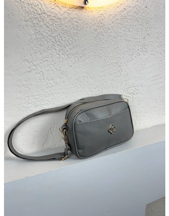 Gri Renk Yeni Sezon 2 Bölme Çanta CB1239