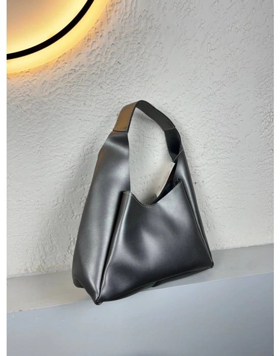 Gümüş Renk YAVRULU KALİTE Çanta CB2742