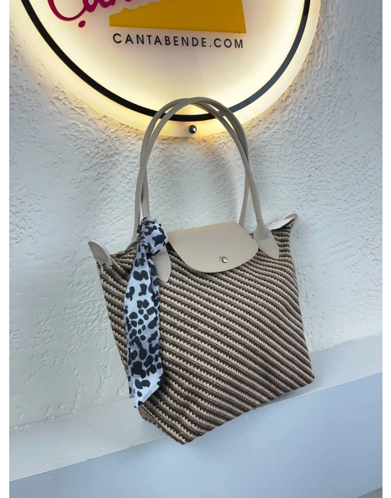 Kahve Çap Vizon Sap Çanta CB0104