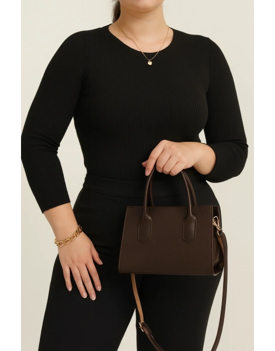 Kahve Kalıp Yeni Sezon Çanta CB4139