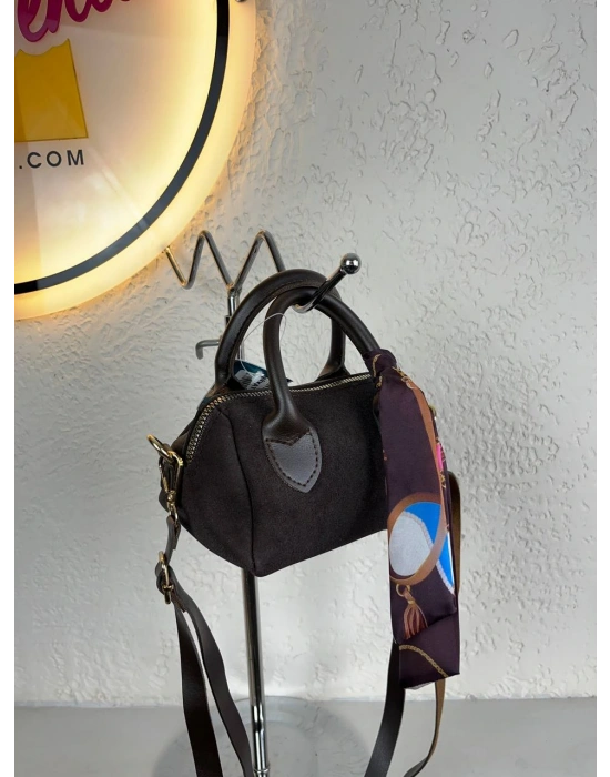 Kahve Nubuk MİNİ BOY Çanta CB2156