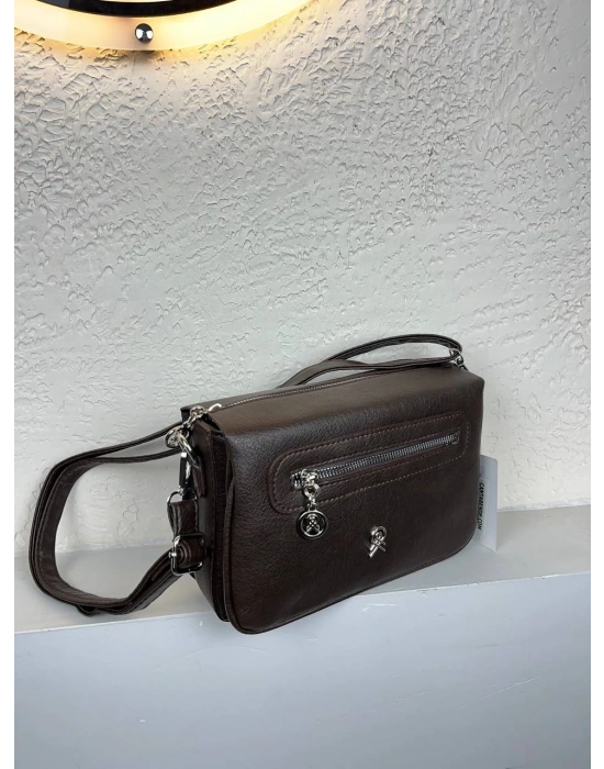 Kahve Renk 3 Bölme HB Çanta CB1177