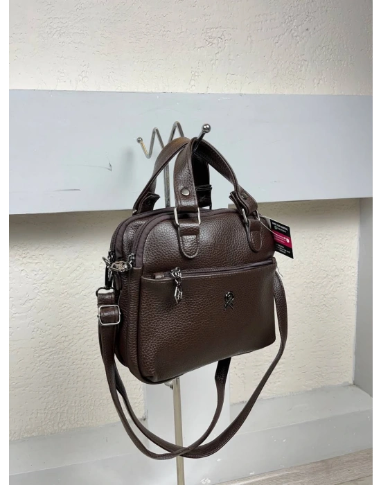 Kahve Renk 3 Bölme HB Çanta CB0131